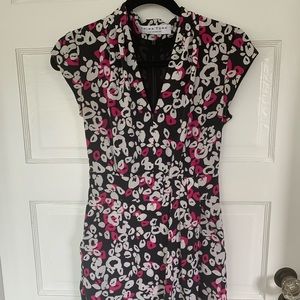 Trina Turk Wrap Faux Wrap Dress